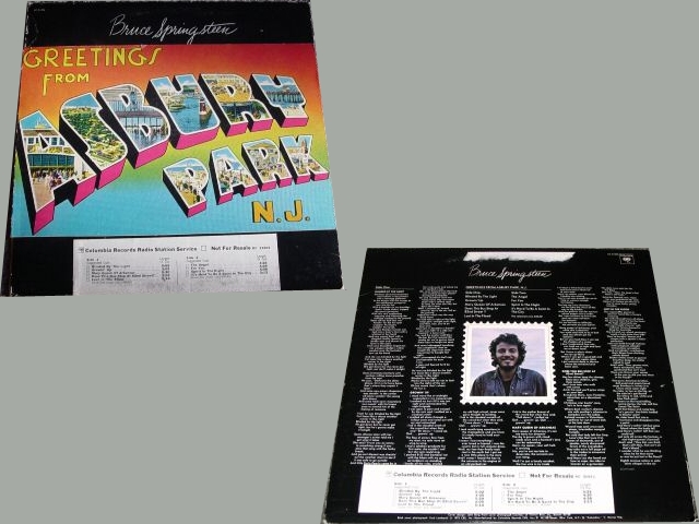 Bruce Springsteen - GREETINGS FROM ASBURY PARK, N.J.